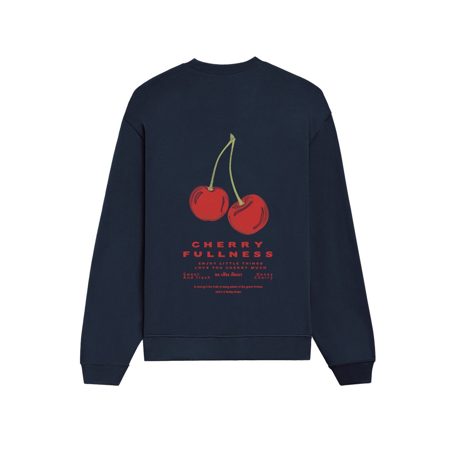 Cherry Mood Oversize Sweatshirt