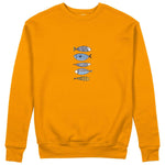 Marine Pattern Study Sweatshirt
