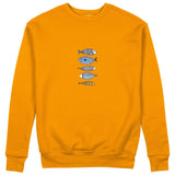Marine Pattern Study Sweatshirt