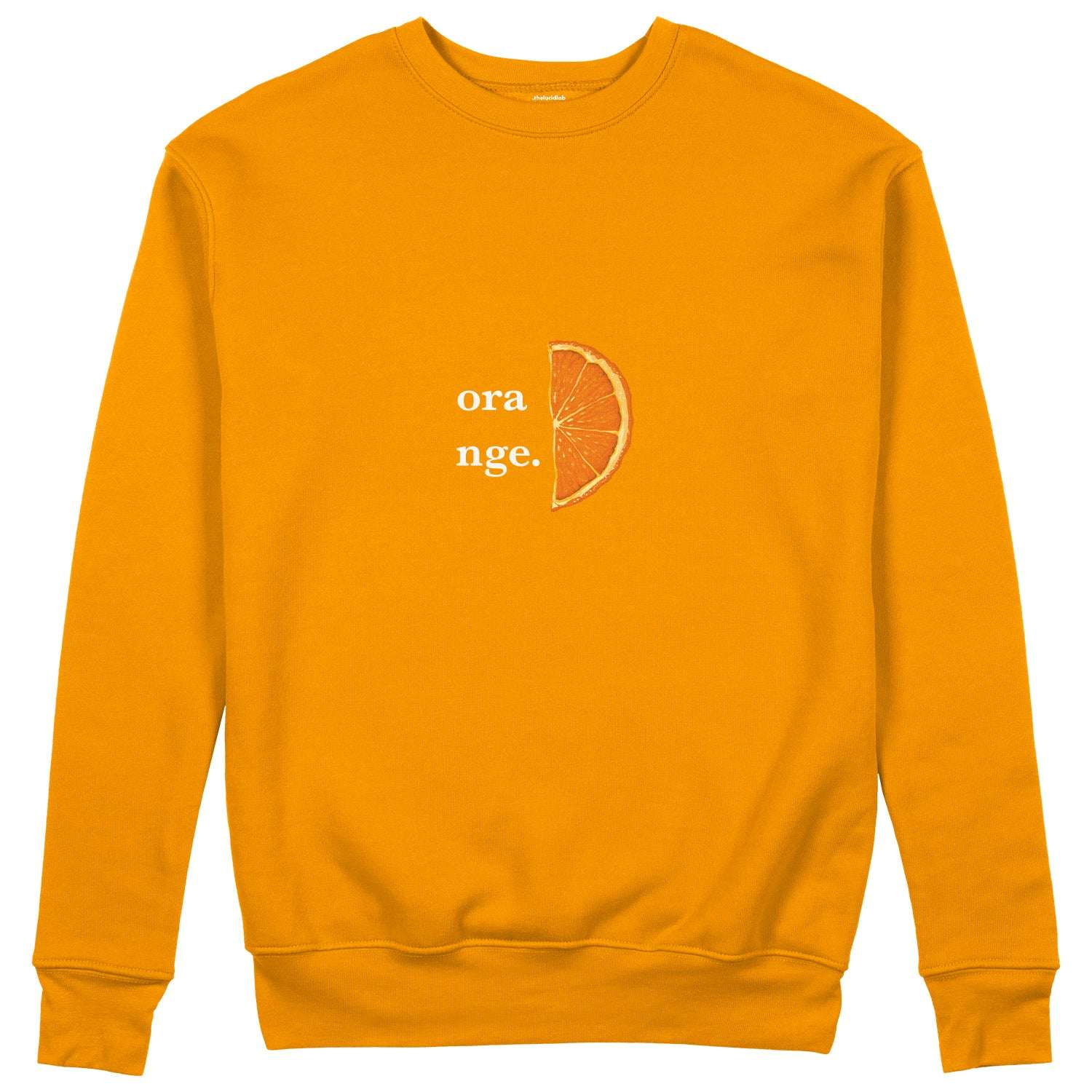 Orange Sweatshirt