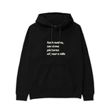 Fuck Nudes Hoodie Siyah Ön
