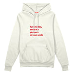 Fuck Nudes Oversize Hoodie Beyaz Ön