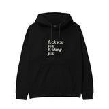 Fuck You Hoodie Siyah Ön