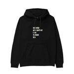I Am Turkish Too Hoodie Siyah Ön