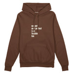 I Am Turkish Too Oversize Hoodie Kahverengi Ön