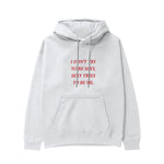 I Don't Try to Be Sexy, Sexy Tries to Be Me Hoodie Beyaz Ön