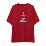 Saint Tropez Sailing Club Oversize Tişört