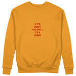 It's a Gemini Sweatshirt Turuncu Ön
