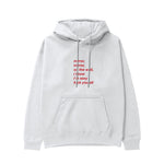 Mirror, Mirror Hoodie Beyaz Ön