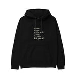 Mirror, Mirror Hoodie Siyah Ön