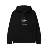 Mirror, Mirror Hoodie Siyah Ön