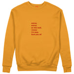 Mirror, Mirror Sweatshirt Turuncu Ön