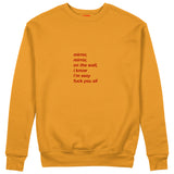 Mirror, Mirror Sweatshirt Turuncu Ön