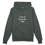 Sunday Hangover Club Oversize Hoodie Antrasit Ön