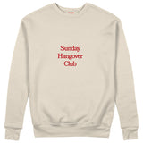 Sunday Hangover Club Sweatshirt Bej Ön