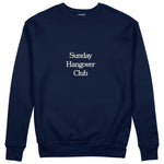 Sunday Hangover Club Sweatshirt Lacivert Ön