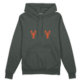 Hot Lobsters Oversize Hoodie Antrasit Ön