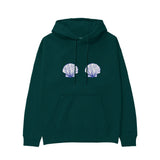 Nice Shells Hoodie Koyu Yeşil Ön