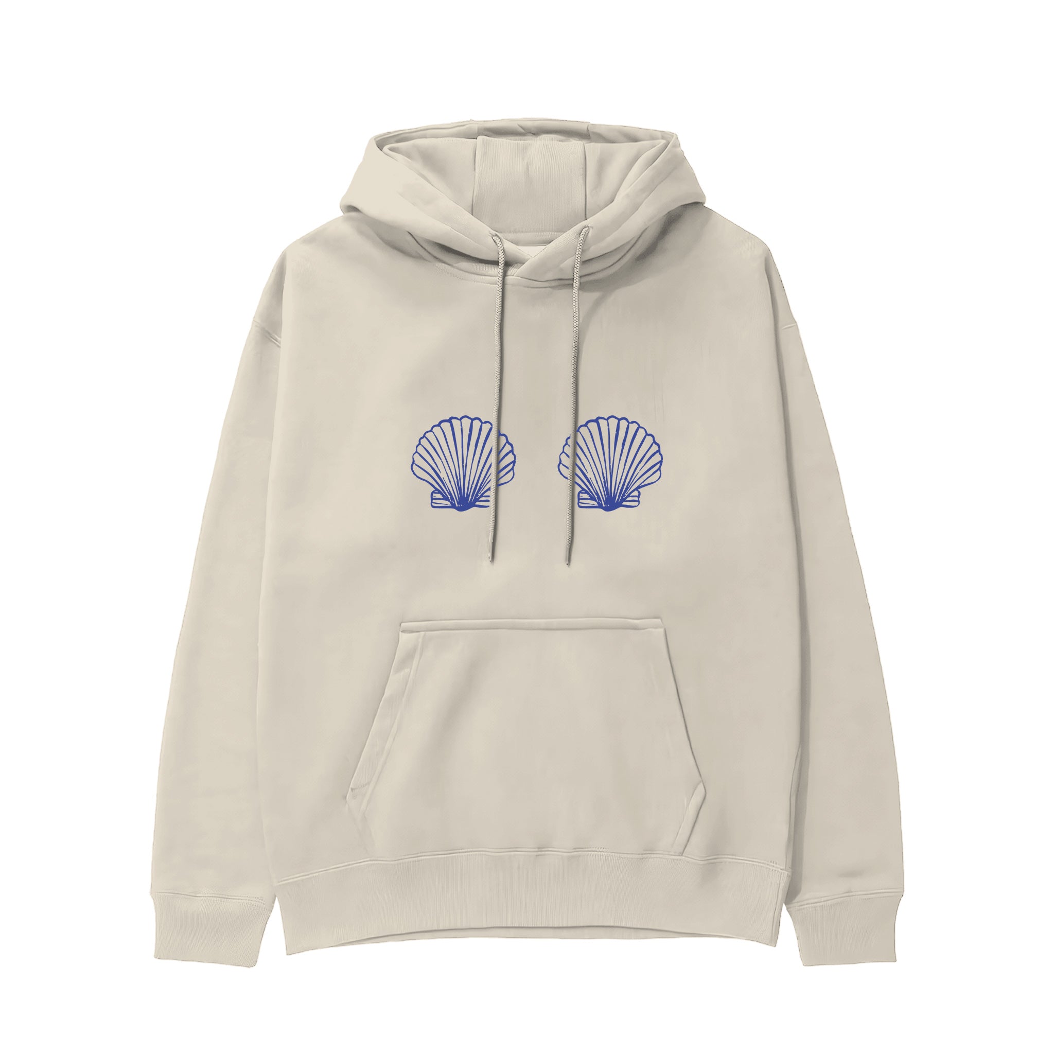 Nice Shells Hoodie Krem Ön