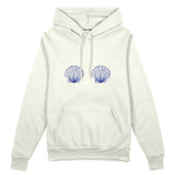 Nice Shells Oversize Hoodie Beyaz Ön