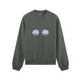 Nice Shells Oversize Sweatshirt Antrasit Ön
