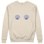 Nice Shells Sweatshirt Bej Ön