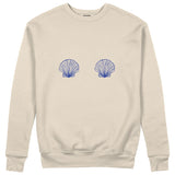 Nice Shells Sweatshirt Bej Ön