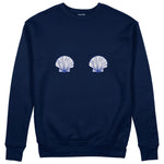 Nice Shells Sweatshirt Lacivert Ön