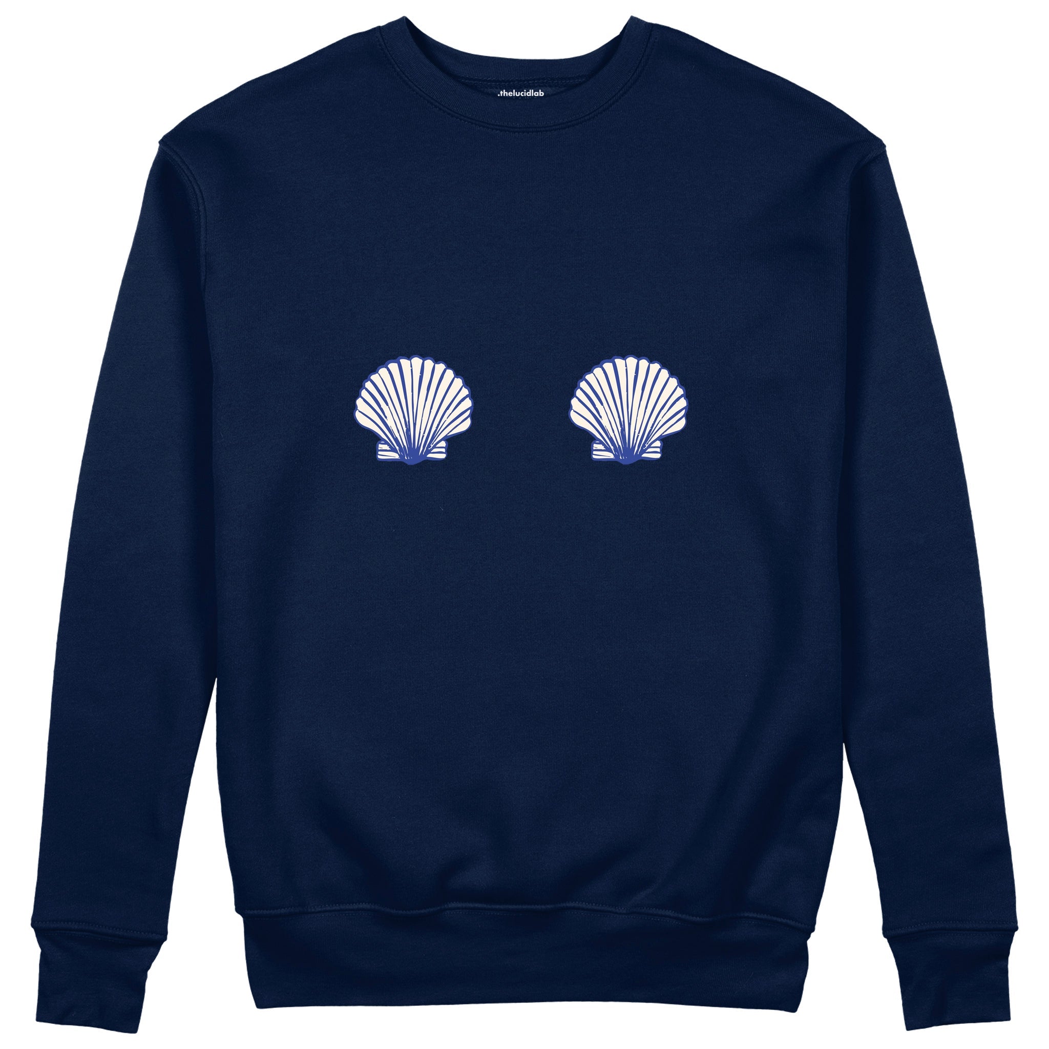 Nice Shells Sweatshirt Lacivert Ön