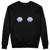 Nice Shells Sweatshirt Siyah Ön