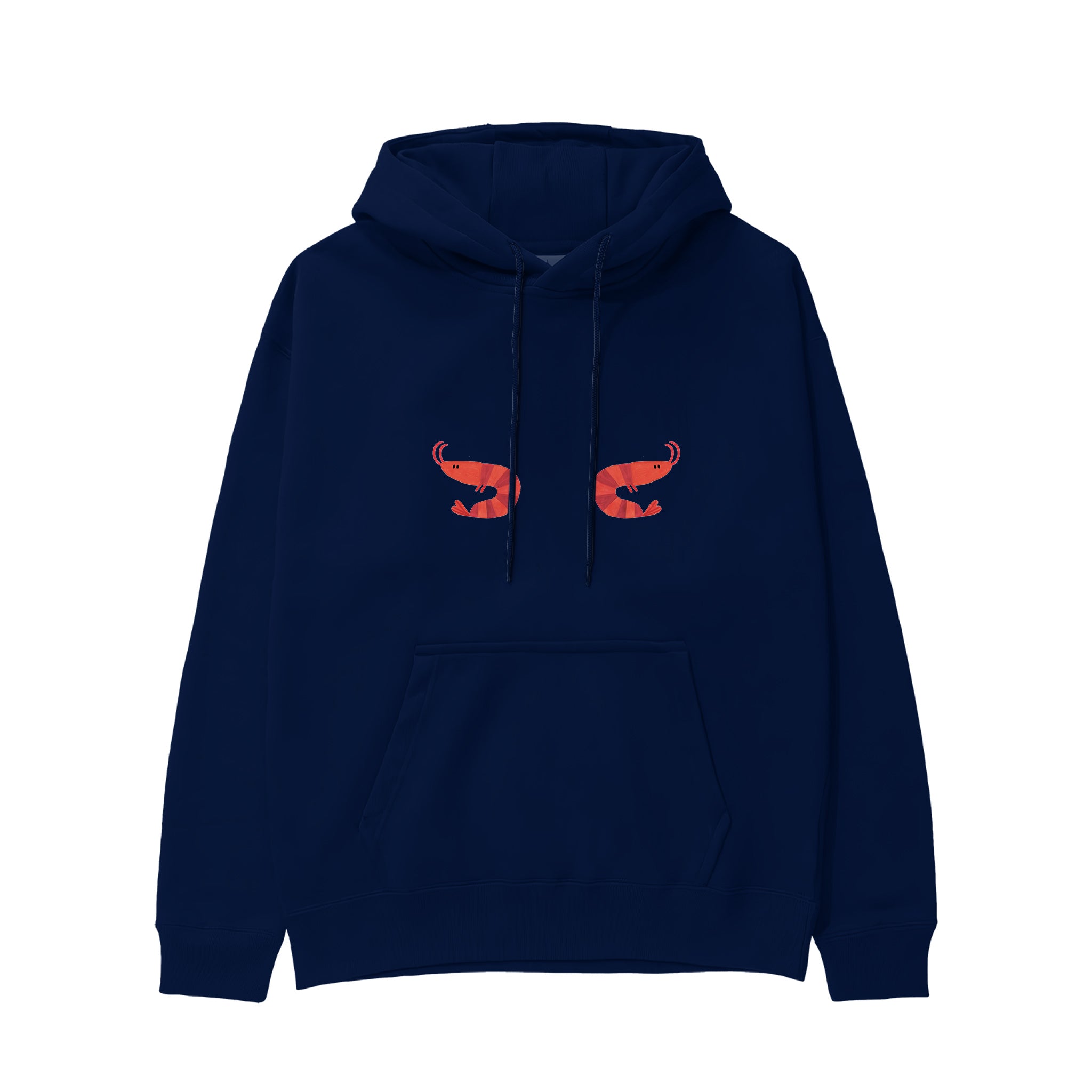 Nice Shrimps Hoodie Lacivert Ön