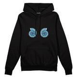 Shell Yeah Oversize Hoodie Siyah Ön