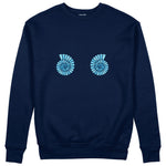 Shell Yeah Sweatshirt Lacivert Ön