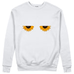 Sunny Side Up Sweatshirt Beyaz Ön