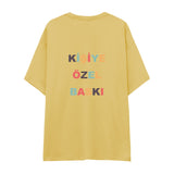 Kişiye Özel Baskılı Oversize Tişört