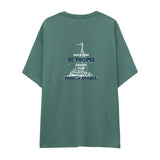 Saint Tropez Sailing Club Oversize Tişört