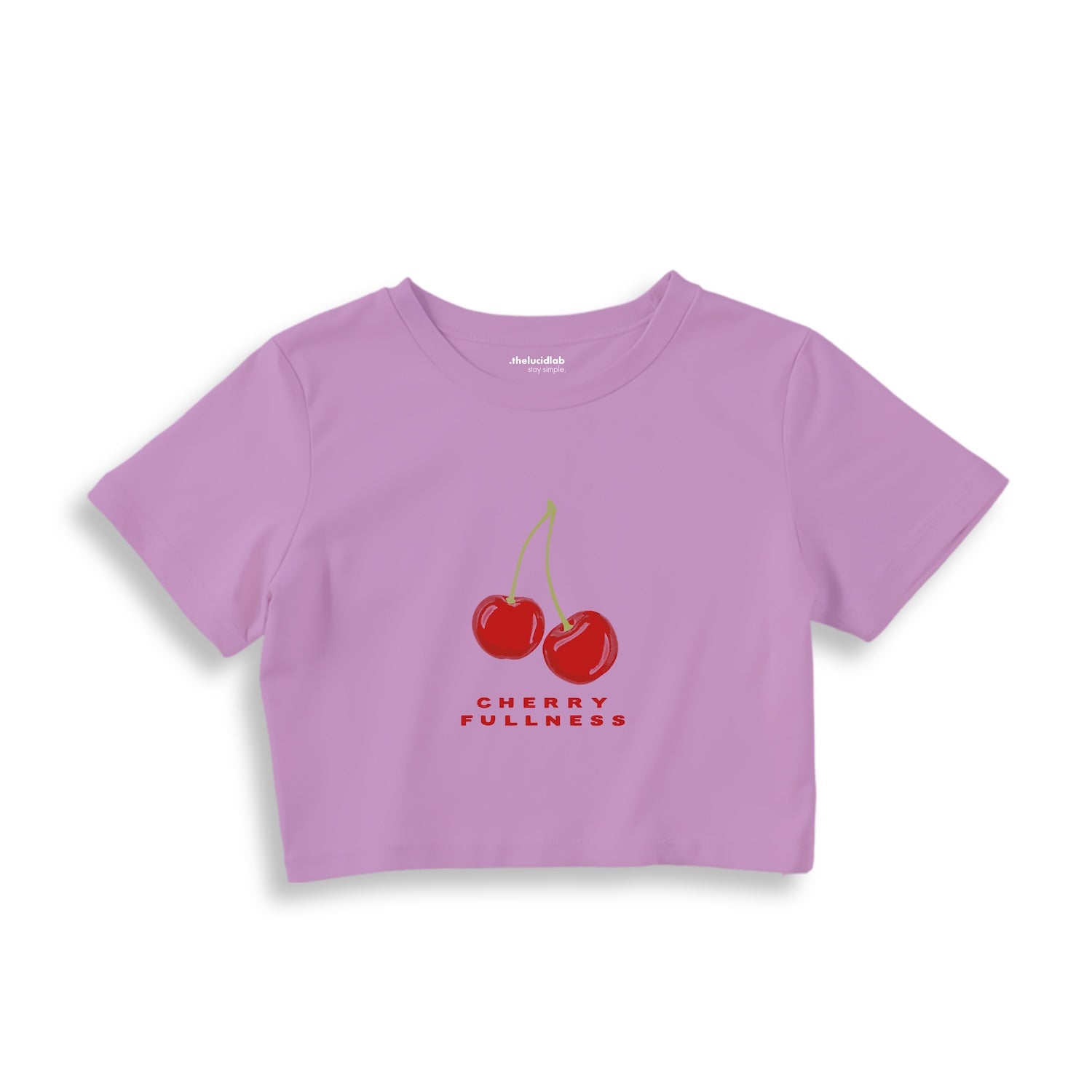 Cherry Fullness Crop Tişört