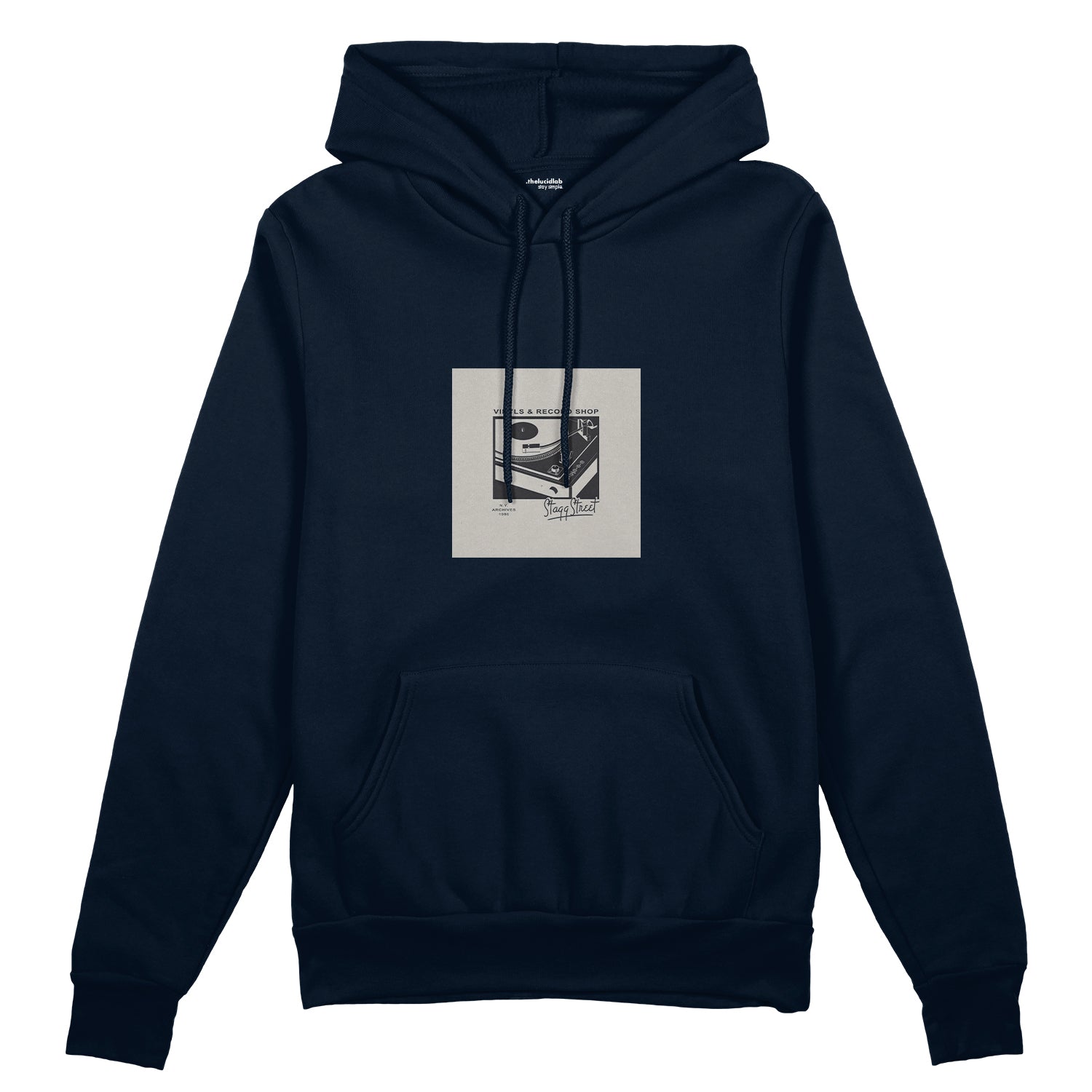 Vinyl Dreams Oversize Hoodie