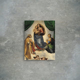 The Sistine Madonna Kanvas Tablo