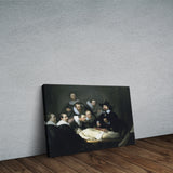 The Anatomy Lesson of Dr. Nicolaes Tulp Kanvas Tablo