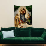 The Sistine Madonna Duvar Örtüsü