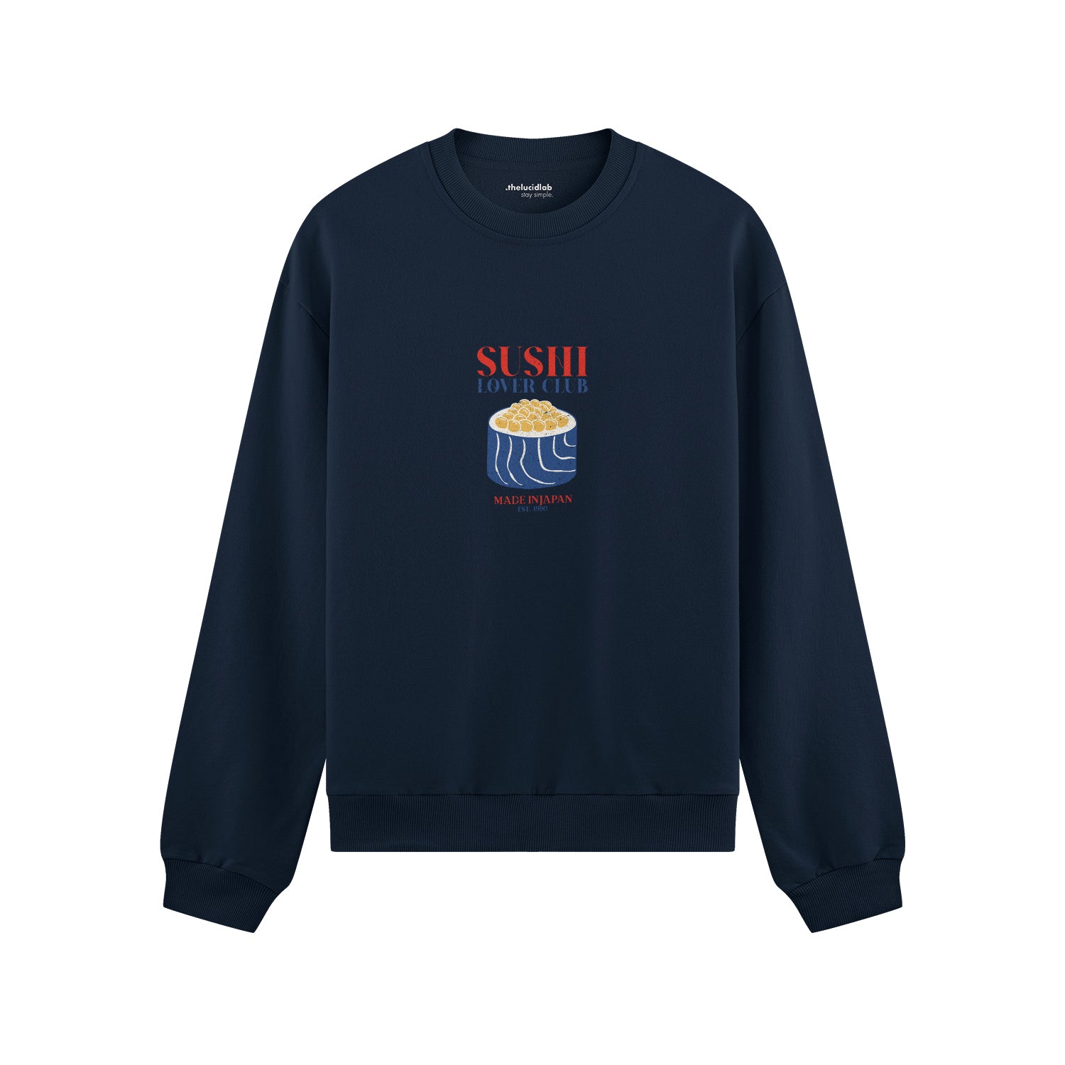 Sushi Lover Club Oversize Sweatshirt