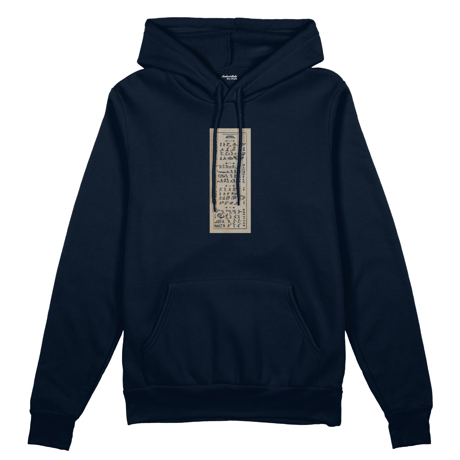 Avatar The Last Airbender Bending Scrolls Oversize Hoodie