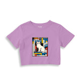 Bauhaus Cat Crop Tişört