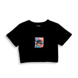 Basquiat Skull (1982) Crop Tişört