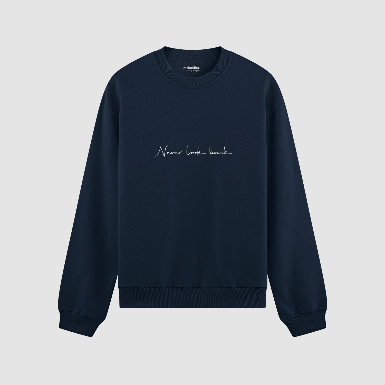 Never Look Back Oversize Sweatshirt
