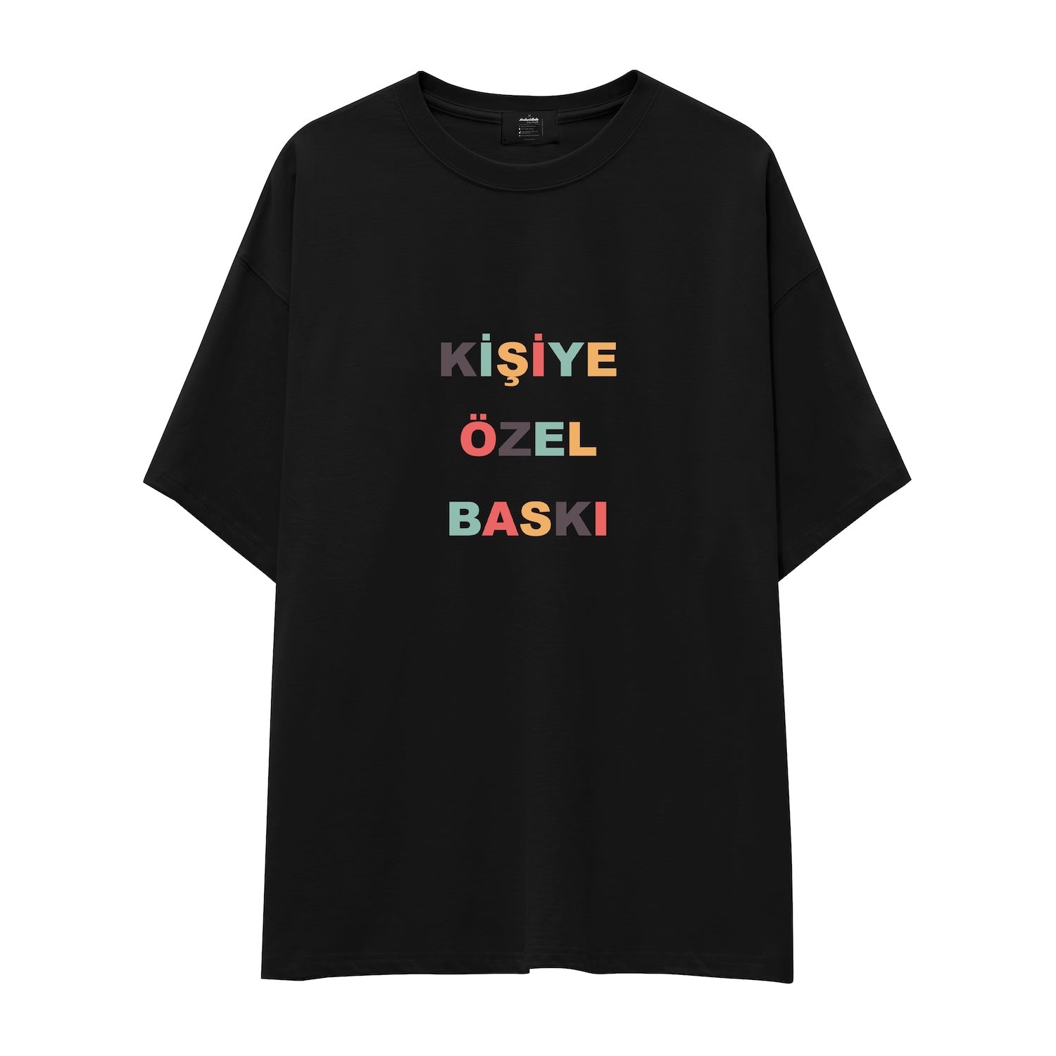 Kişiye Özel Baskılı Oversize Tişört