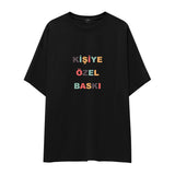 Kişiye Özel Baskılı Oversize Tişört