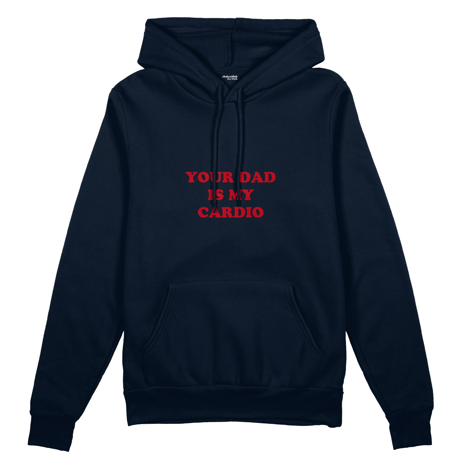 Your Dad Is My Cardio Oversize Hoodie