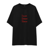 Eat Drive Marry Oversize Tişört